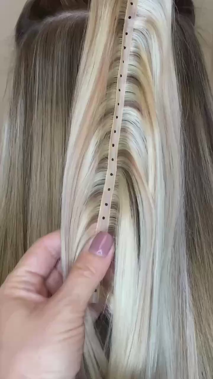 How to apply a butterfly weft
